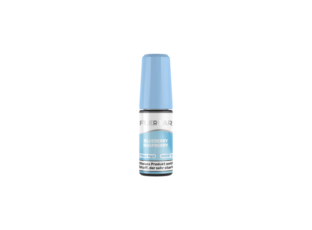 10x Flerbar Liquid - Blueberry Raspberry - 10ml