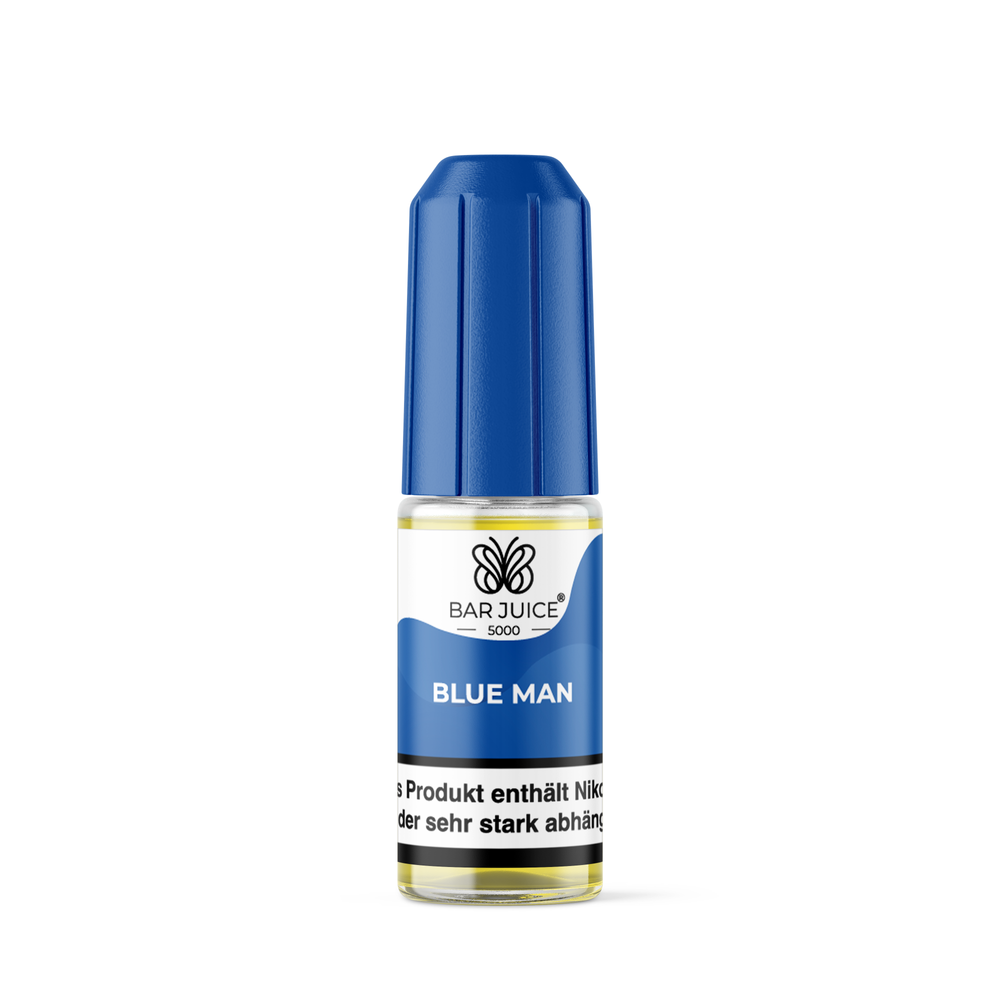 10x Bar Juice 5000 Blue Man Nikotinsalz Liquid 10 ml