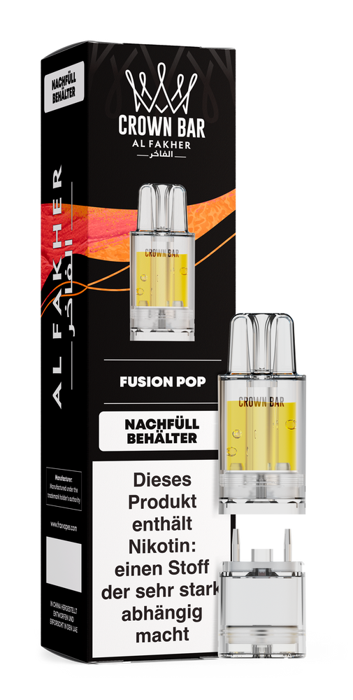 5x Al Fakher 12K PRO MAX Pod - Fusion Pop - 20mg Nikotingehalt