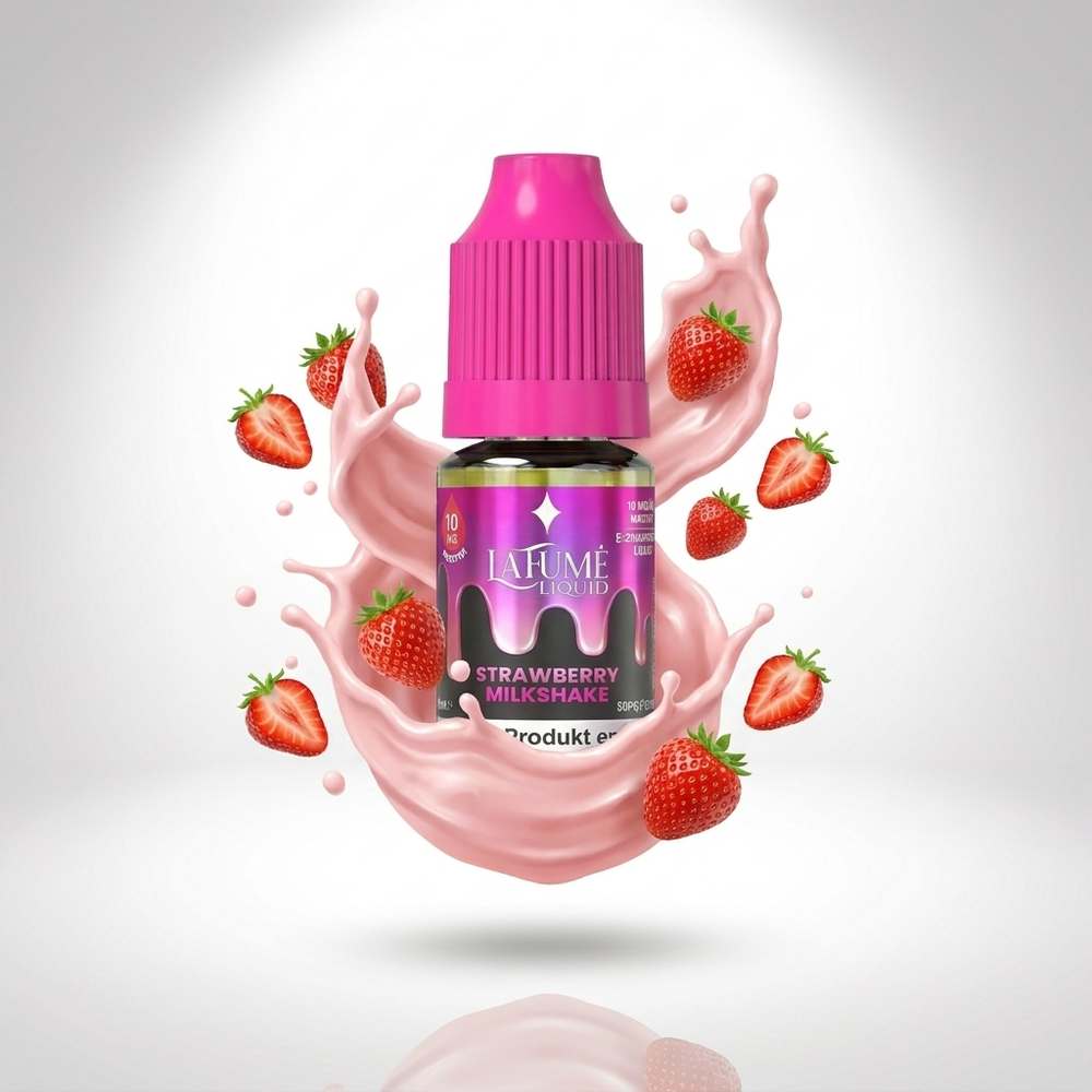 10x Lafume Liquid - Strawberry Milkshake