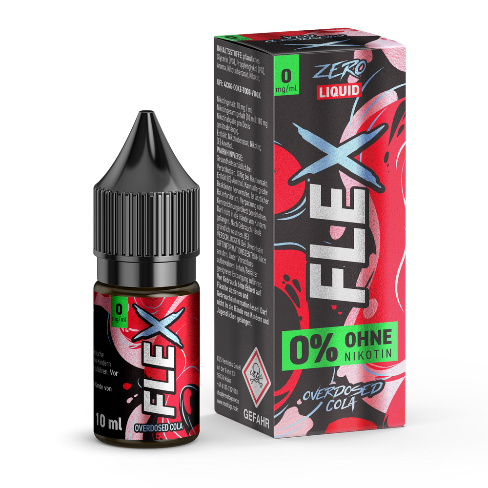 15x Revoltage Flex Overdosed - Cola - Nikotinsalz Liquid