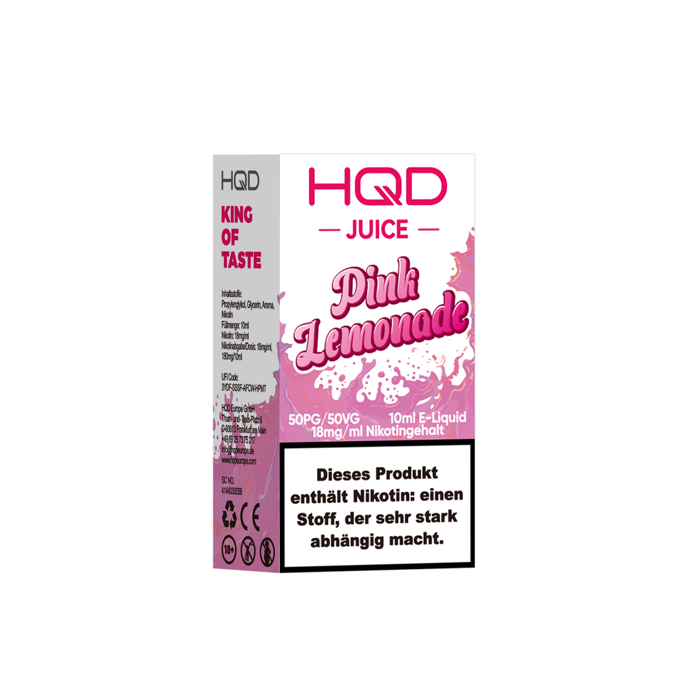 10x HQD Cirak Juice - Pink Lemonade