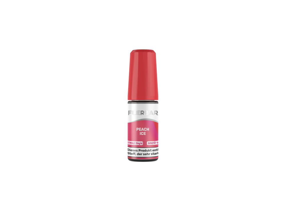 10x Flerbar Liquid - Peach Ice - 10ml