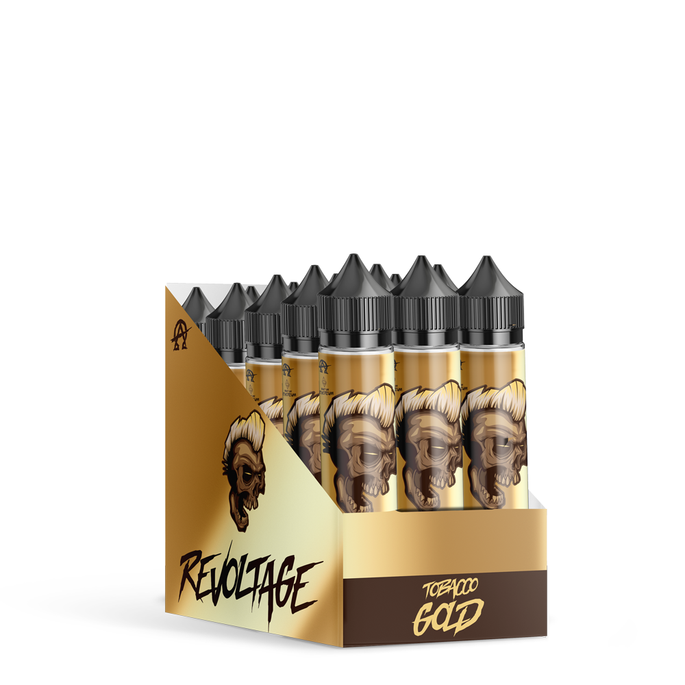 15x Revoltage - Tobacco Gold - 10ml Aroma