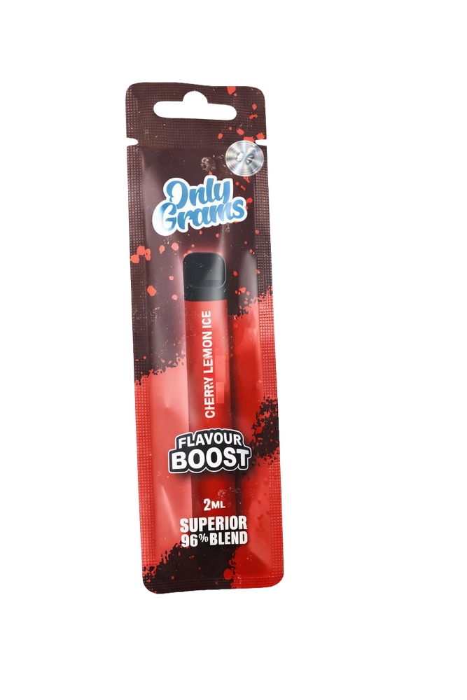 10x OnlyGrams Flavor Boost - Cherry Lemon Ice (96% Blend Sativa)