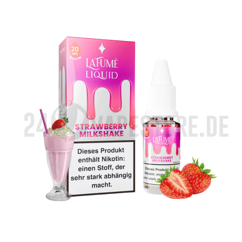 10x Lafume Liquid - Strawberry Milkshake
