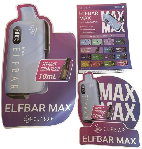 Elfbar Max Merchandise-Paket