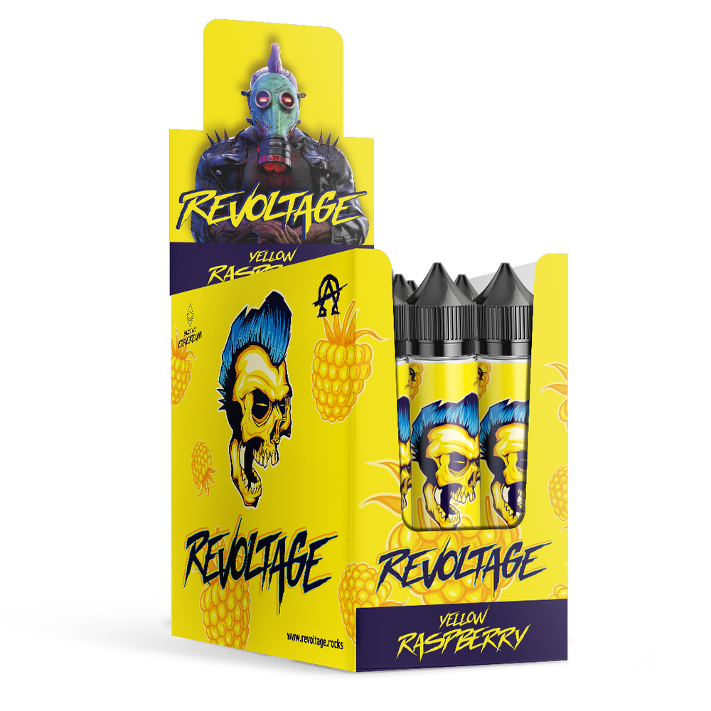 15x Revoltage - Yellow Raspberry - 10ml Aroma