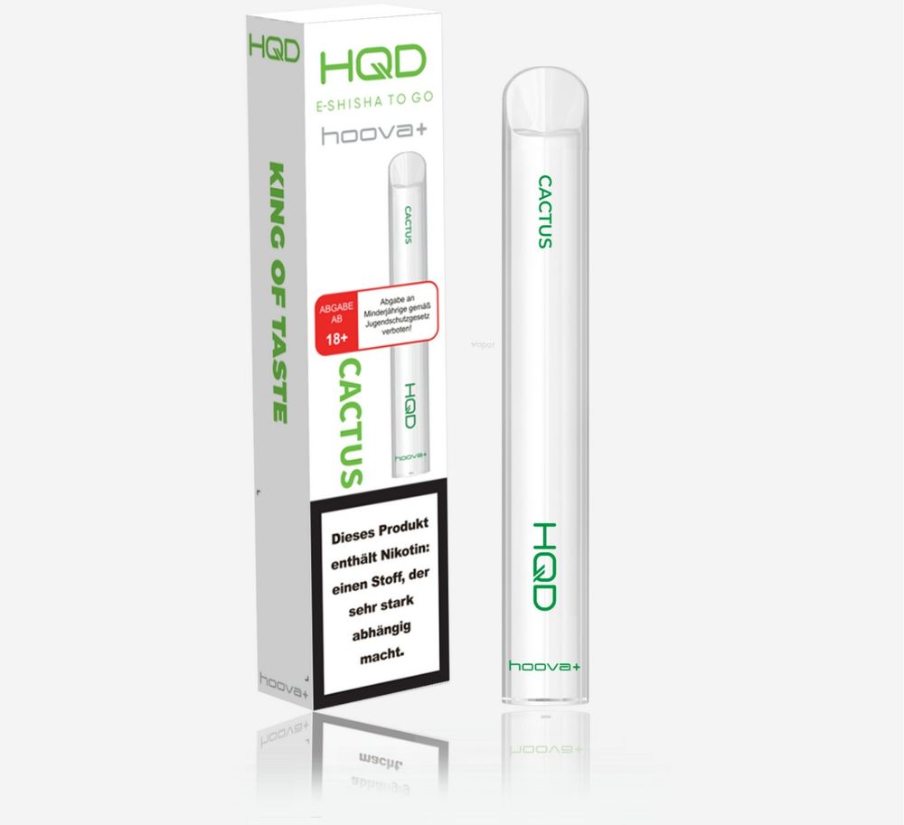 10x HQD Hoova+ - Melon Passionfruit Blueberry - 20 mg/ml Nikotin