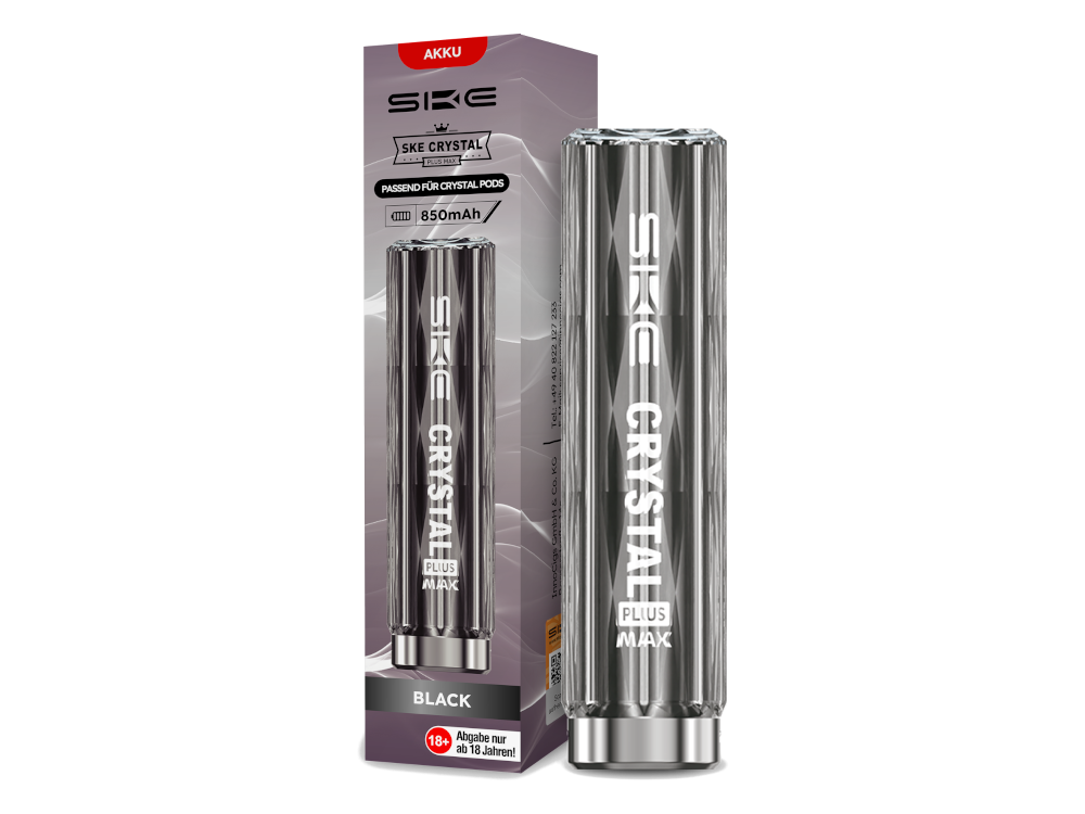 10x Crystal Plus MAX Akkuträger 850mAh