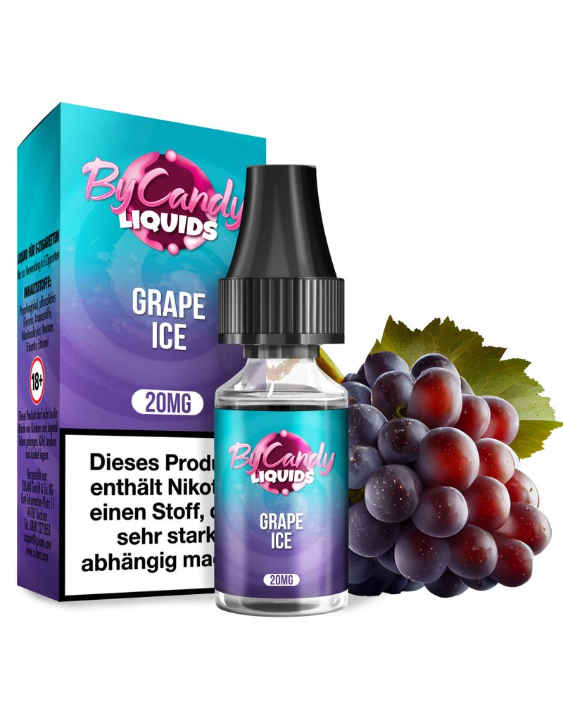 10x ByCandy Liquid - Grape Ice 10ml