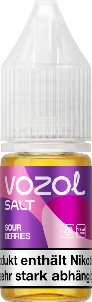 10x Vozol Liquid - Sour Berries - 10ml