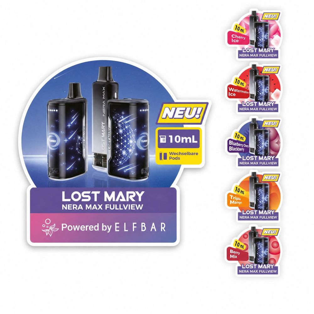 LOST MARY NERA MAX Merchandise-Paket