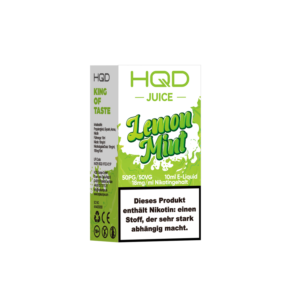 10x HQD Cirak Juice - Lemon Mint