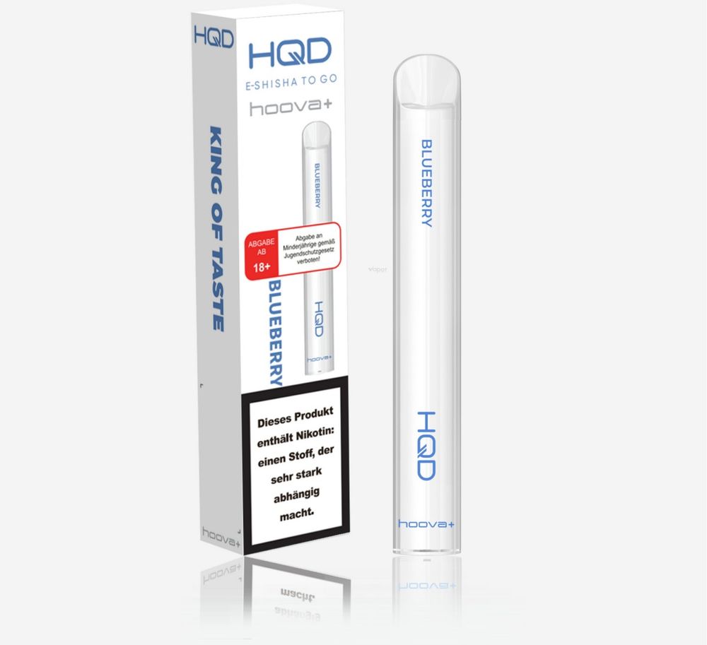 10x HQD Hoova+ - Blueberry - 20 mg/ml Nikotin