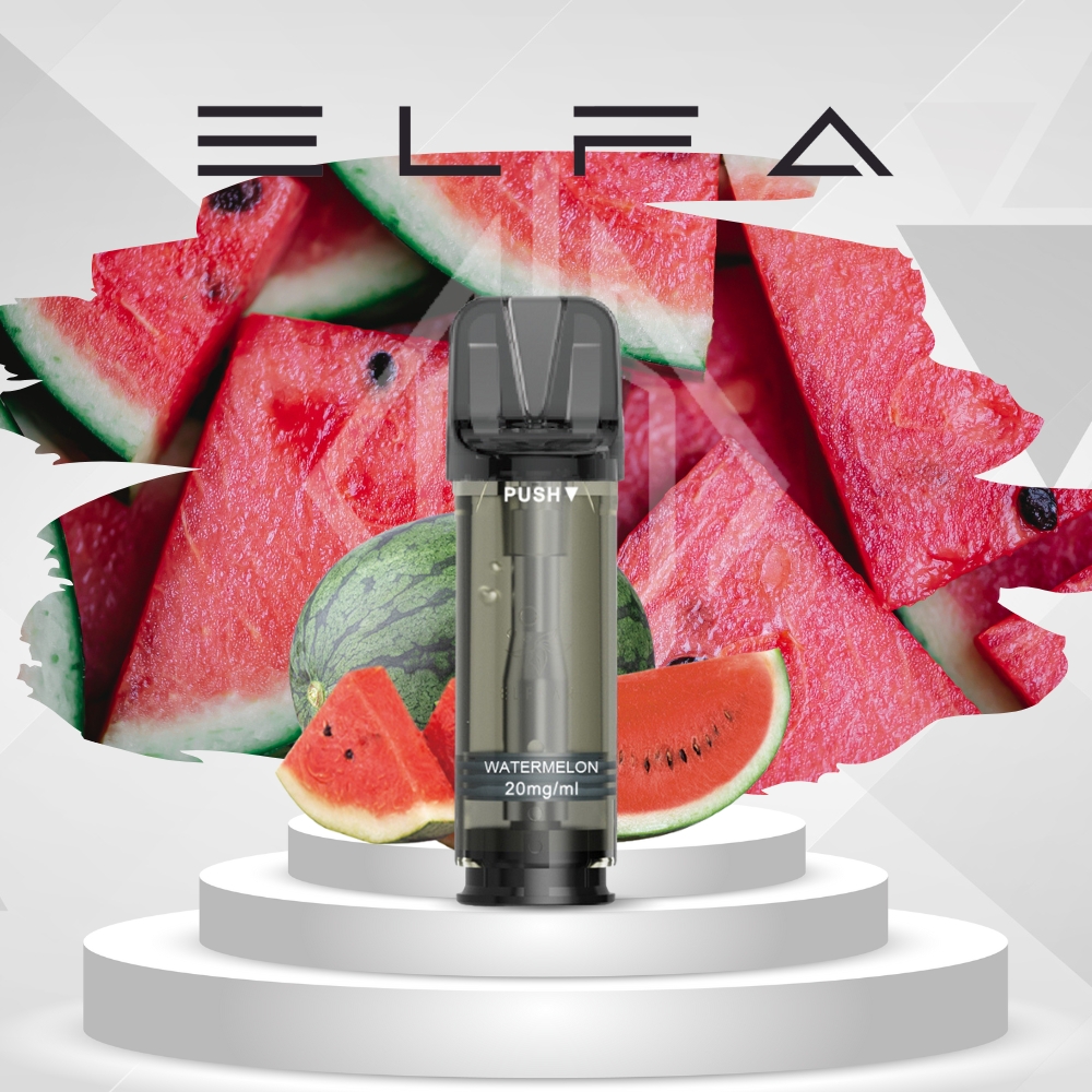 10x ELFBAR ELFA Watermelon 20mg Nikotin 2er Pack