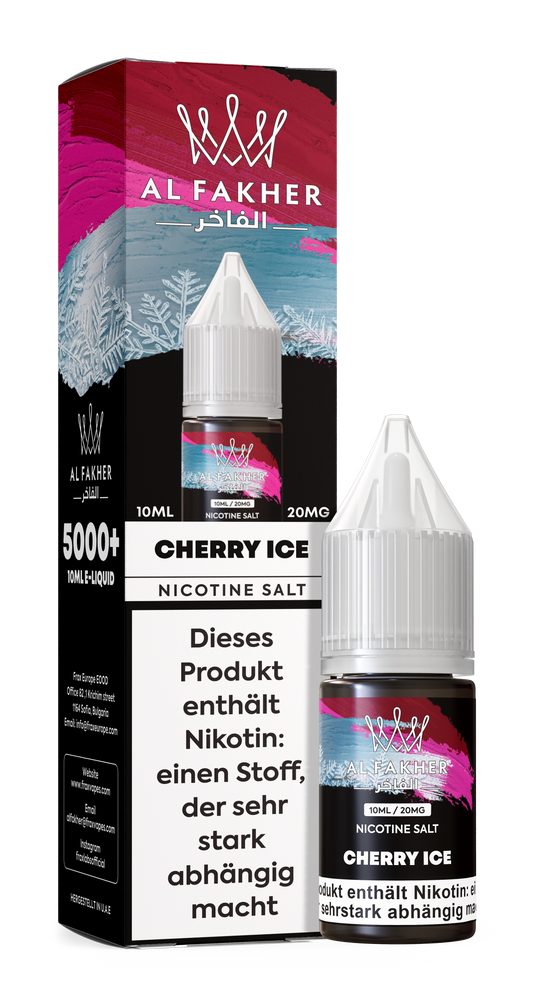 10x Al Fakher Liquid - CHERRY ICE