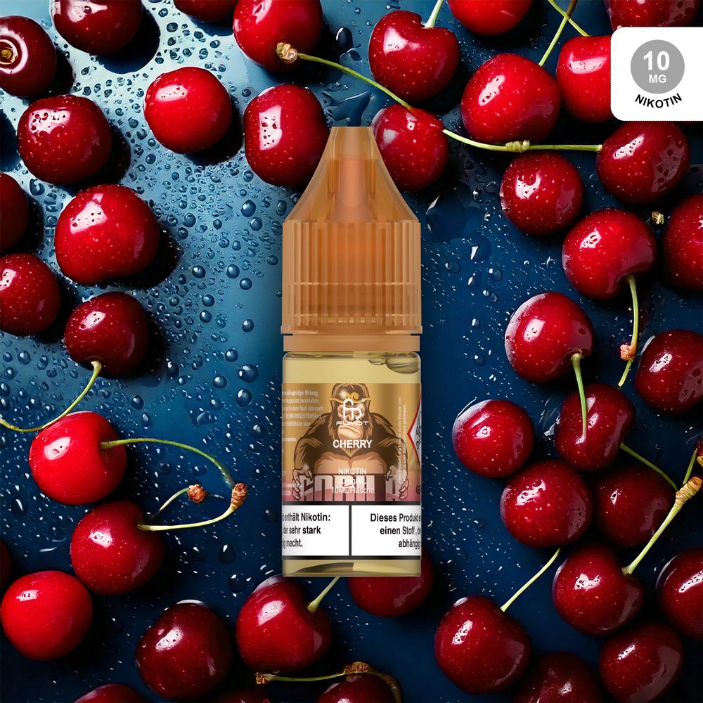 10x RandM Liquid - Cherry - 10ml