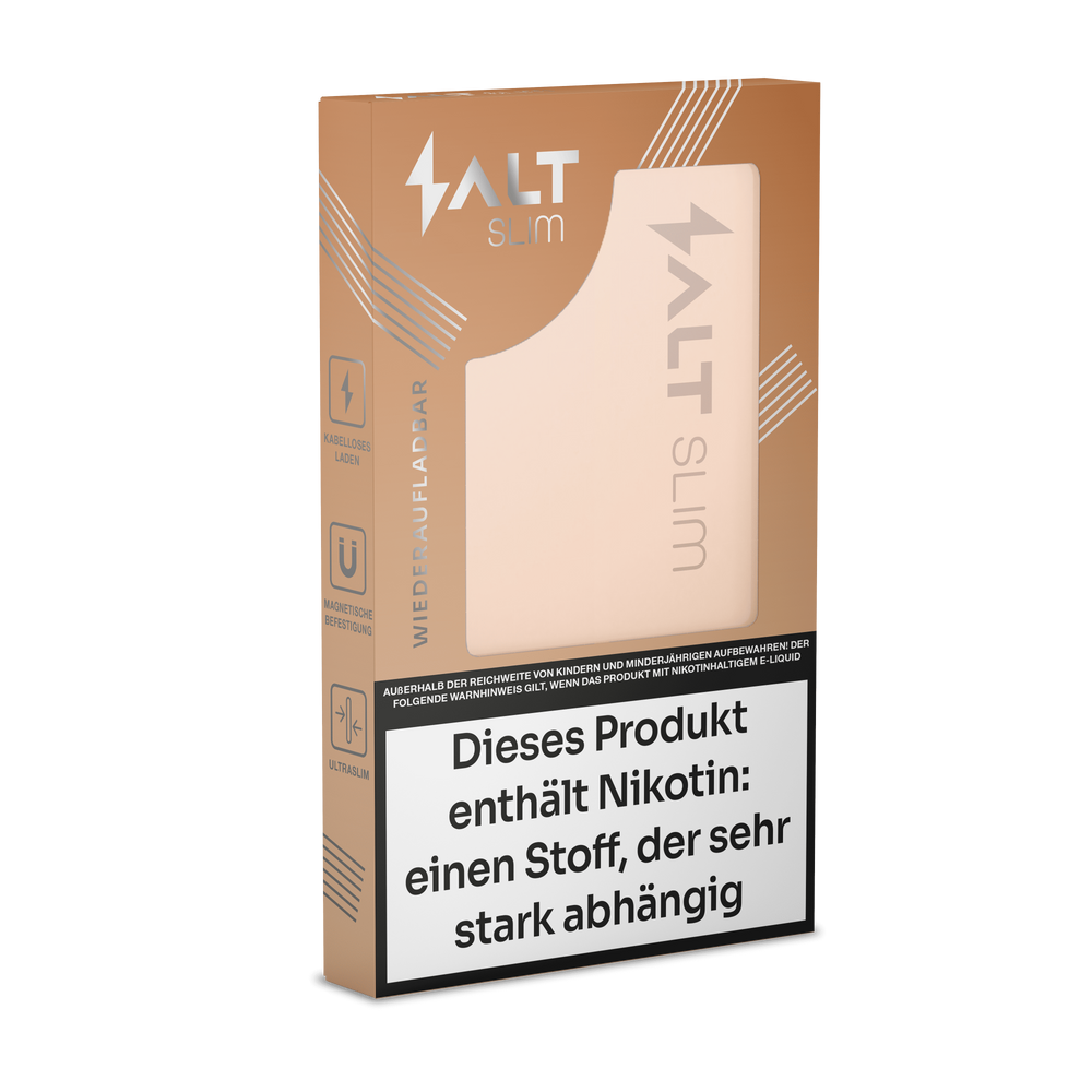 10x SALT Slim Akkuträger 550mAh Farbe: Sand