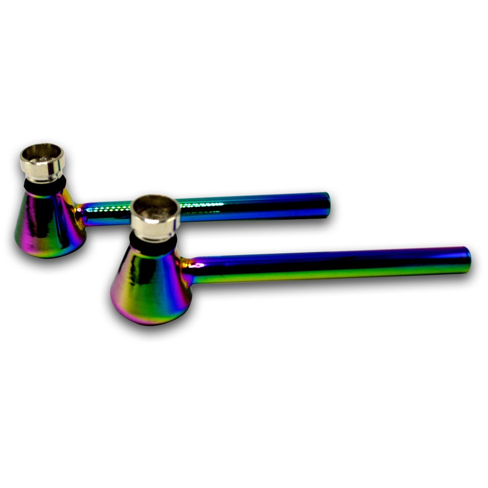 24x Atomic Glas Tabakpfeife Rainbow