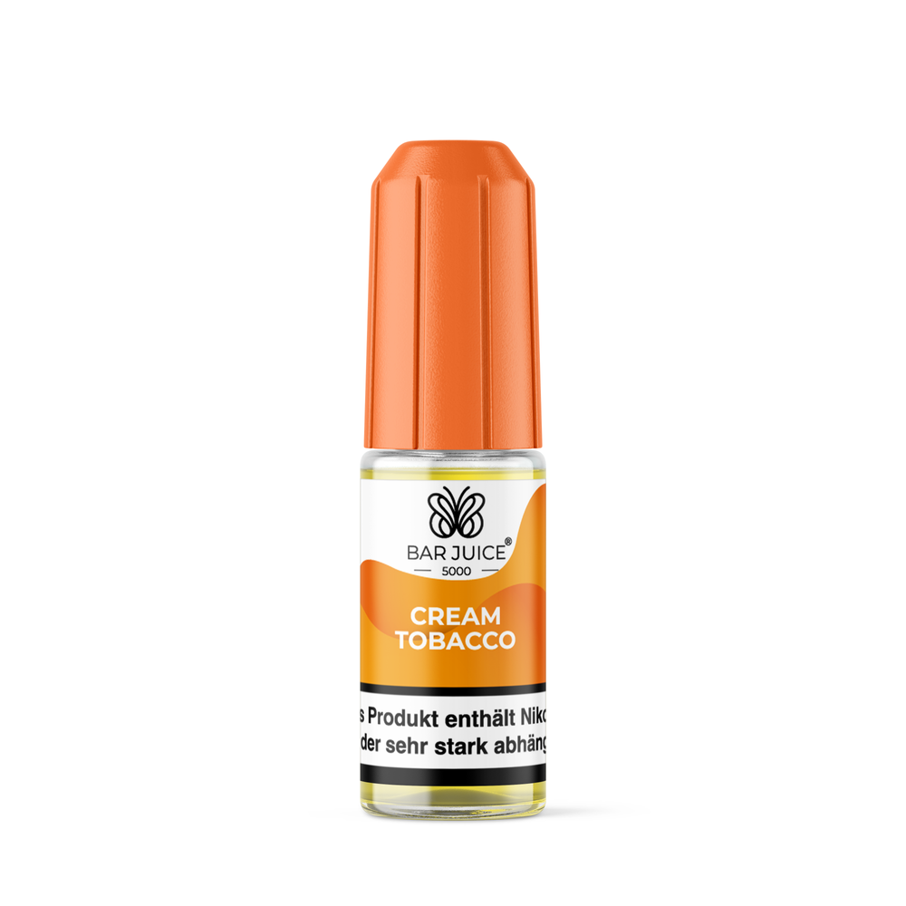 10x Bar Juice 5000 Cream Tobacco Nikotinsalz Liquid 10 ml