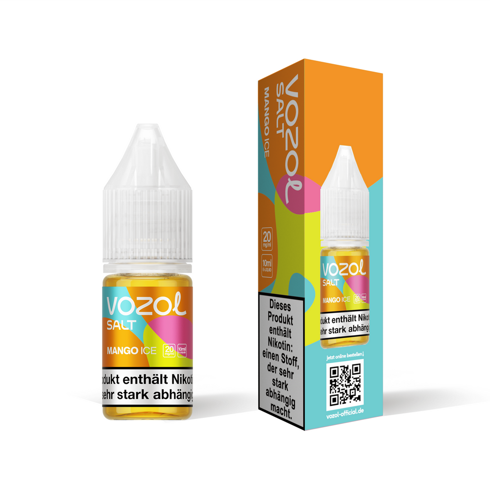 10x Vozol Liquid - Mango Ice - 10ml