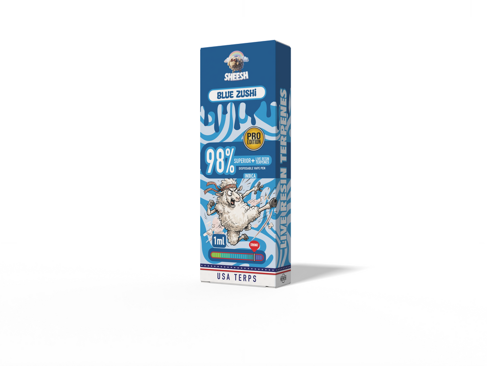 10x SHEESH - Superior Pro - Blue Zushi - 1ml