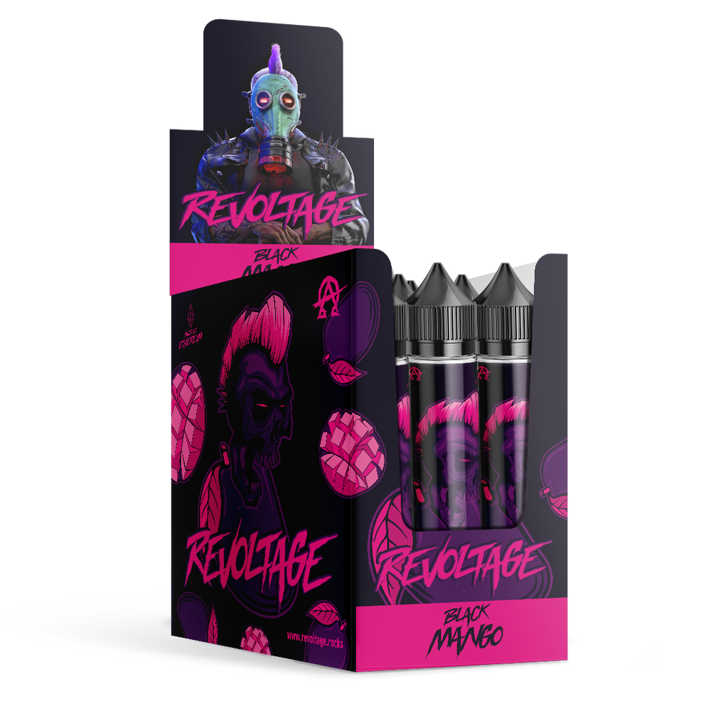 15x Revoltage - Black Mango - 10ml Aroma