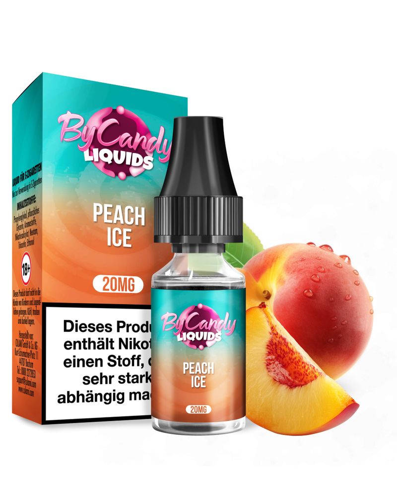 10x ByCandy Liquid - Peach Ice 10ml
