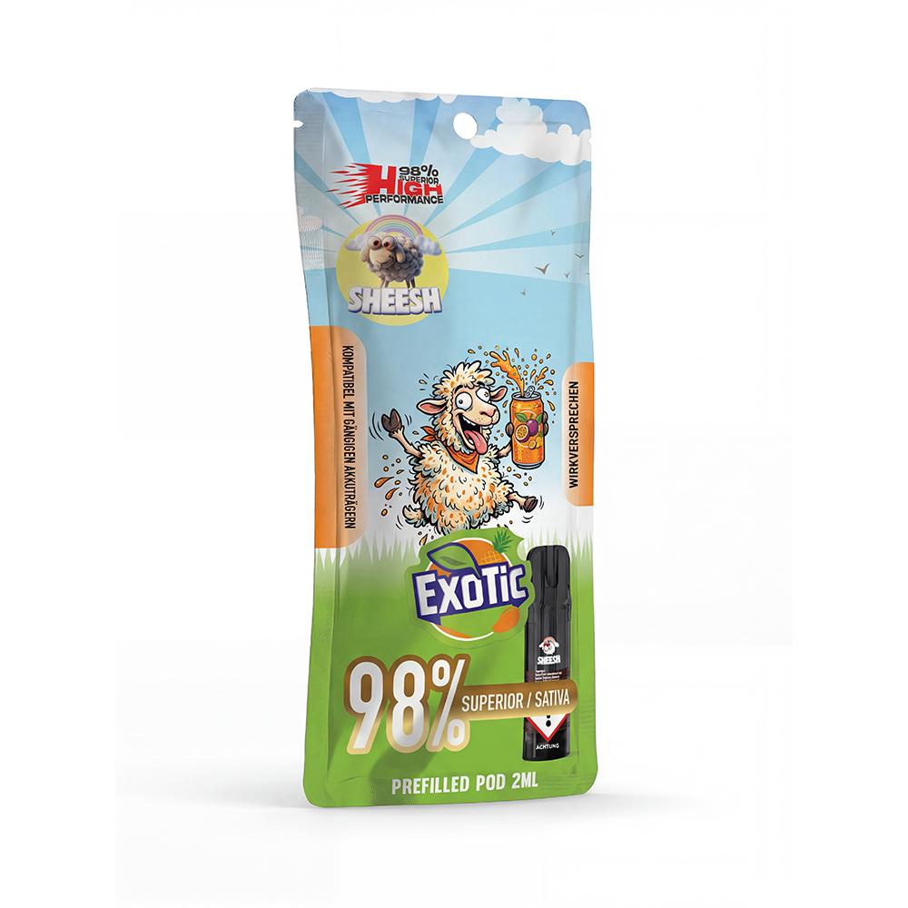 10x SHEESH - H3 Superior Pod - Exotic - 2ml