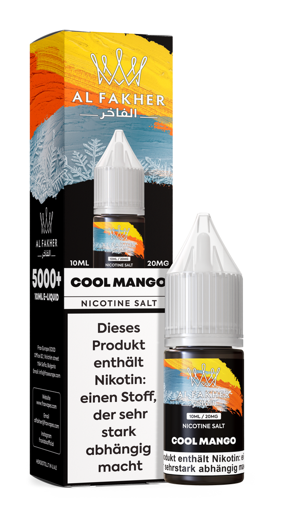 10x Al Fakher Liquid - COOL MANGO