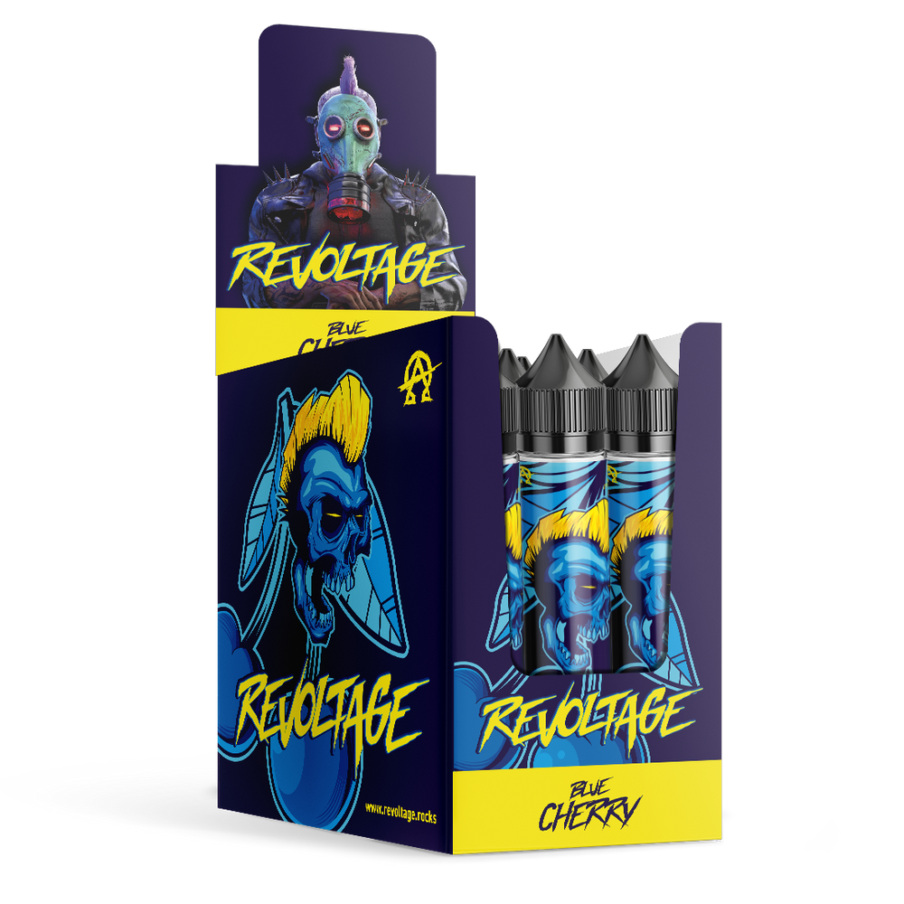 15x Revoltage - Blue Cherry - 10ml Aroma