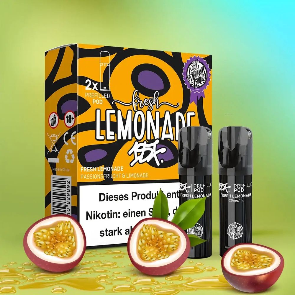 10x 187 Strassenbande Prefilled Pod - Fresh Lemonade