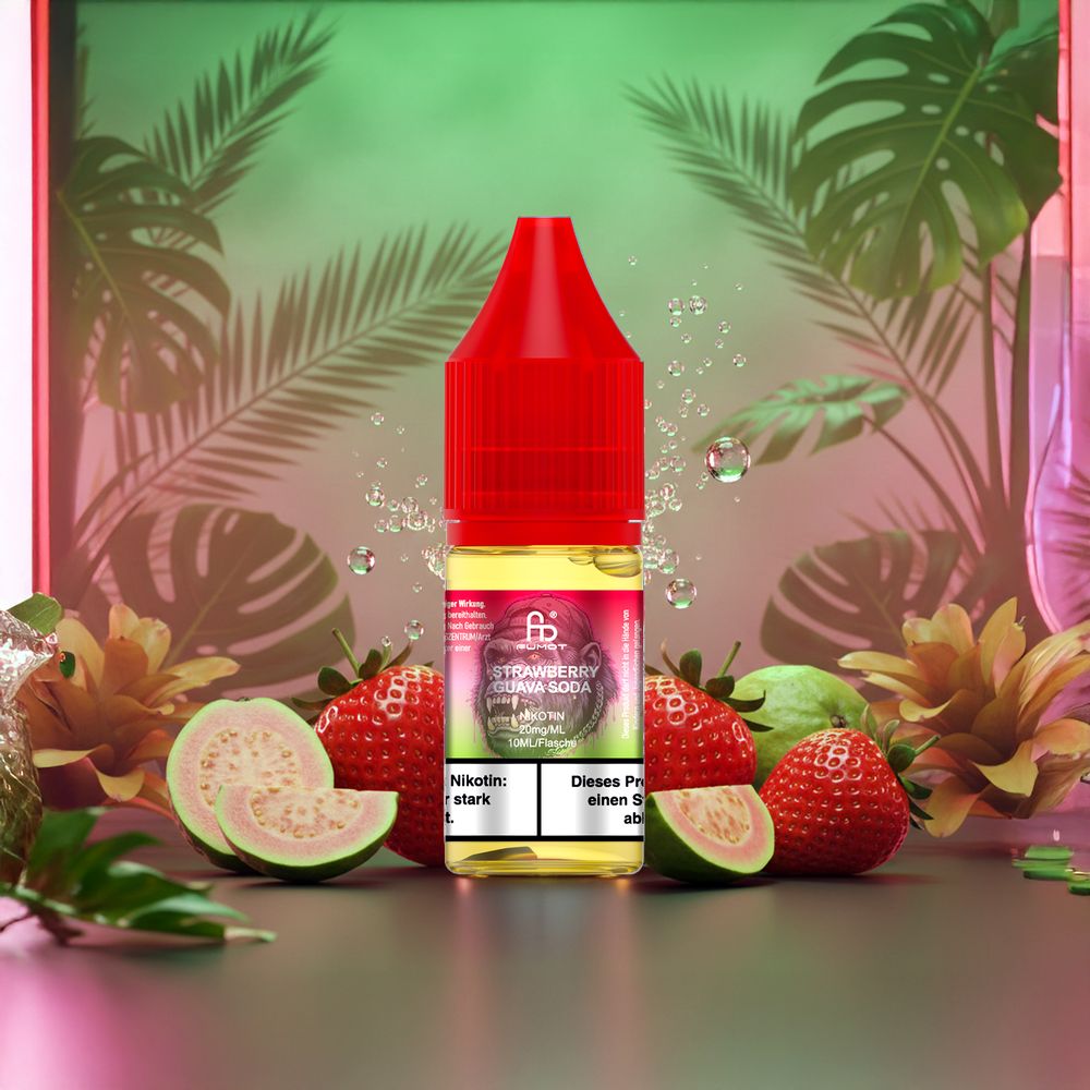 10x RandM Liquid - Strawberry Guava Soda - 10ml