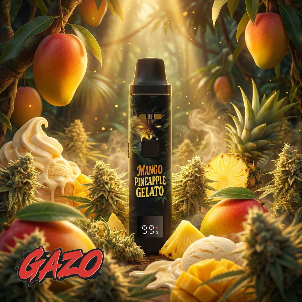 10x Gazo Pro - H3BTA - Mango Pineapple (1ml) - by Gzuz