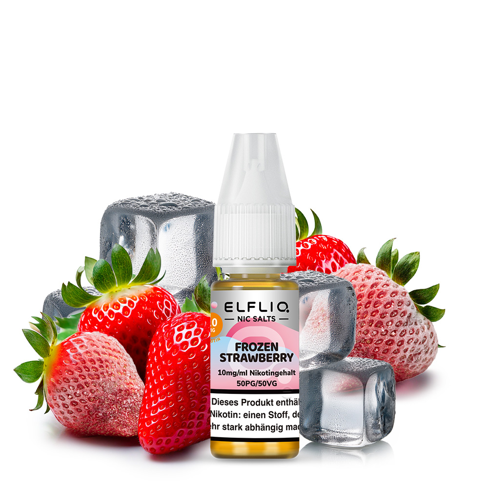 10x ELFLIQ - Frozen Strawberry - Elfliq by Elf Bar