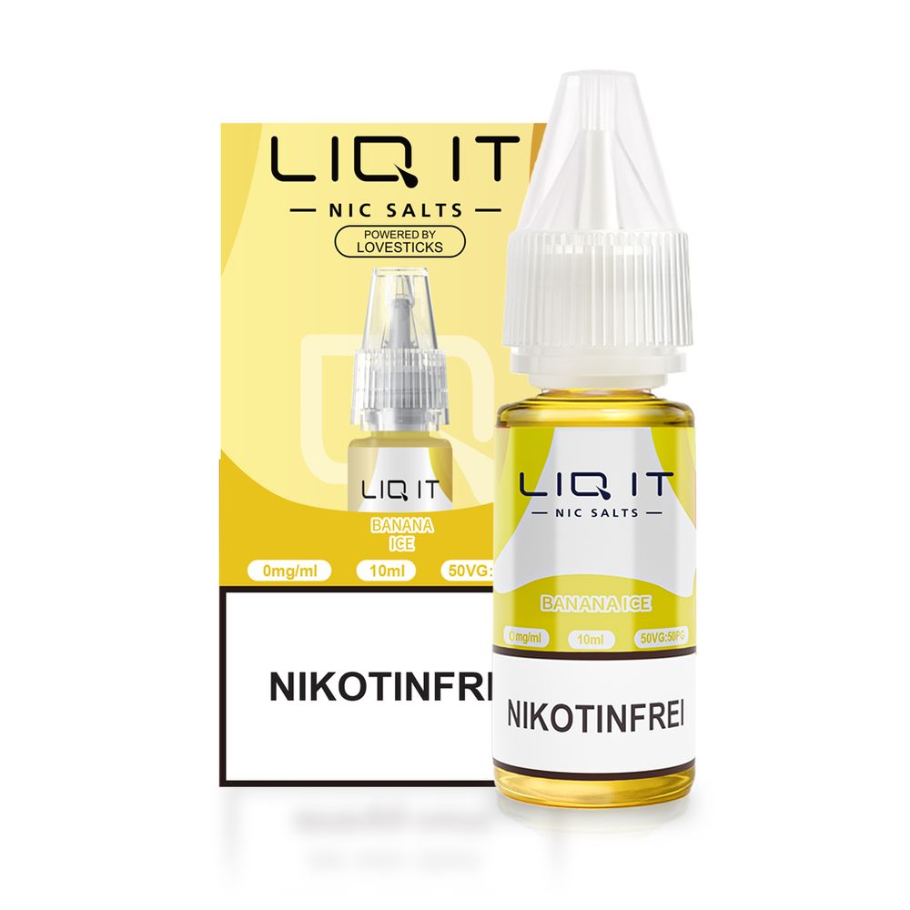 10x LIQ IT Liquid - Banana Ice