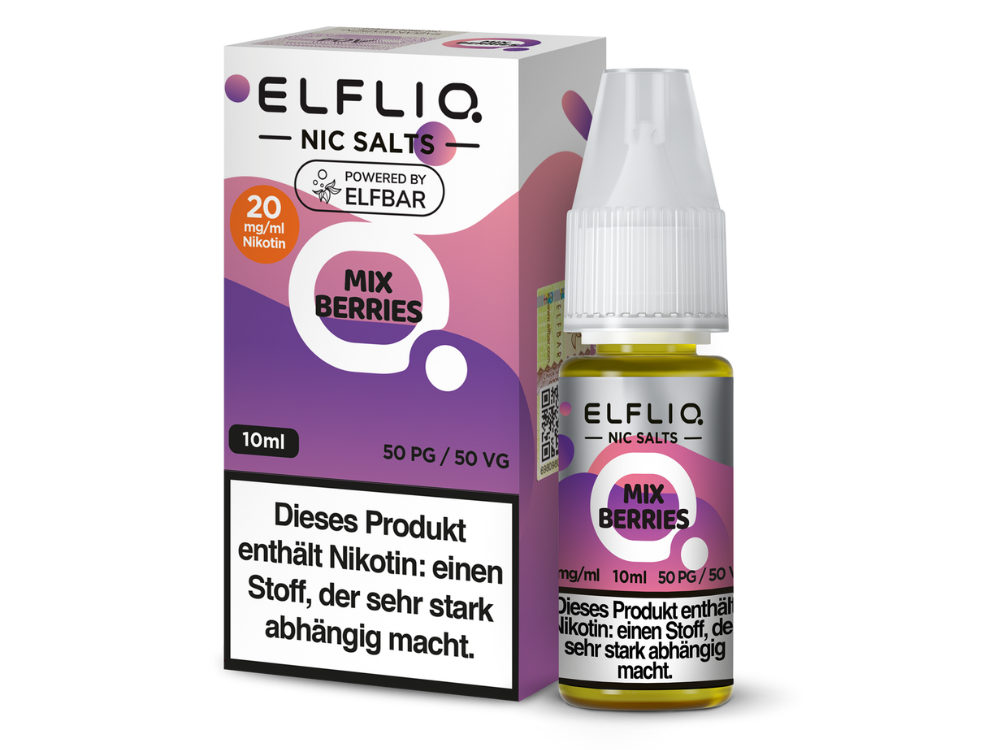 10x Liquid Mix Berries - Elfliq by Elf Bar