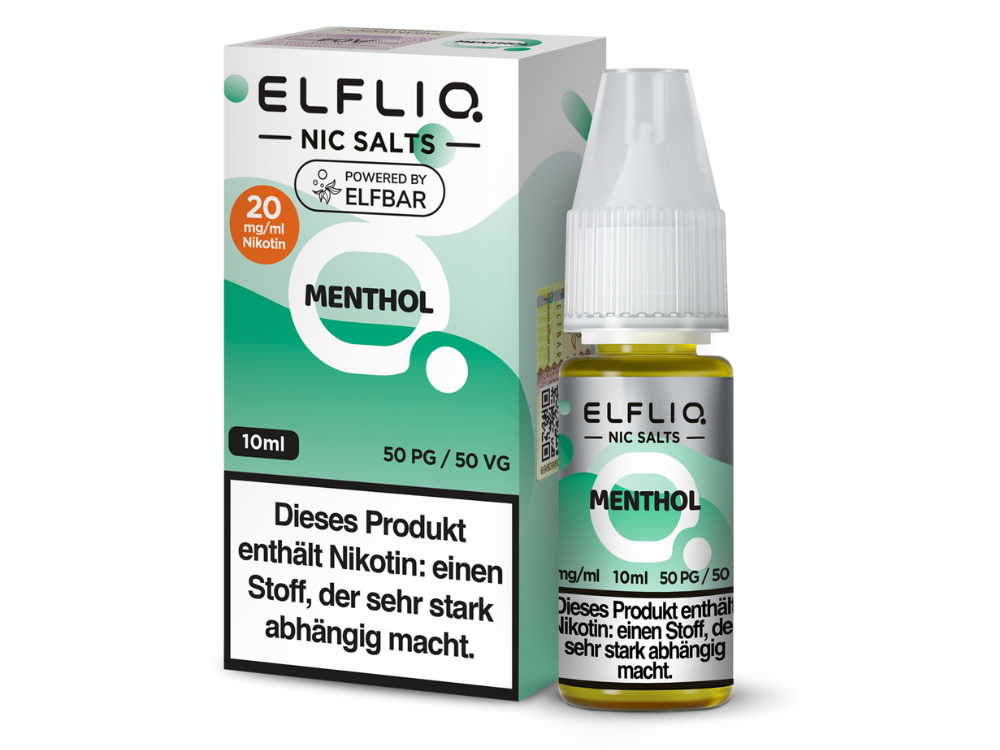 10x Liquid Menthol - Elfliq by Elf Bar