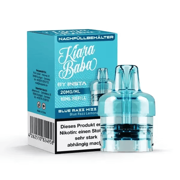 5x KIARABABA - 10ml Pod - Blue Razz Kizz Lemon