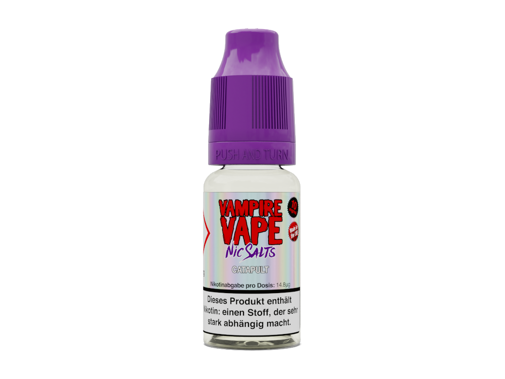 10x Vampire Vape - Catapult- Nikotinsalz Liquid