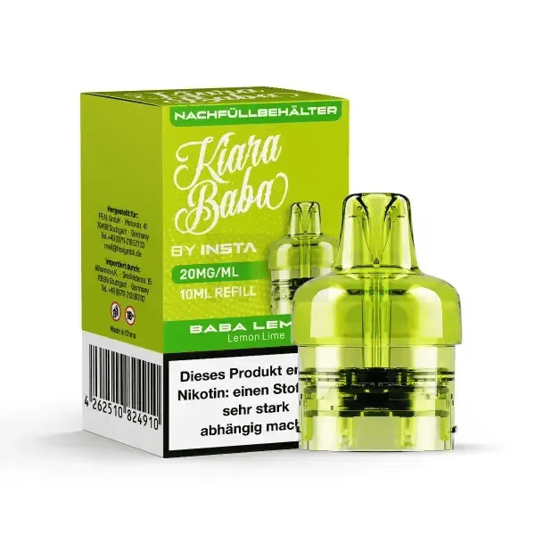 5x KIARABABA - 10ml Pod - Baba Lemon