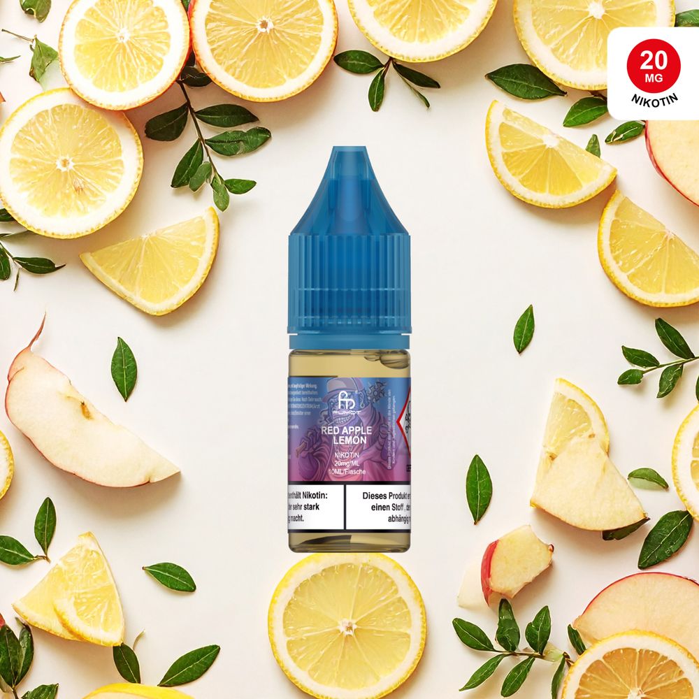 10x RandM Liquid - Red Apple Lemon - 10ml