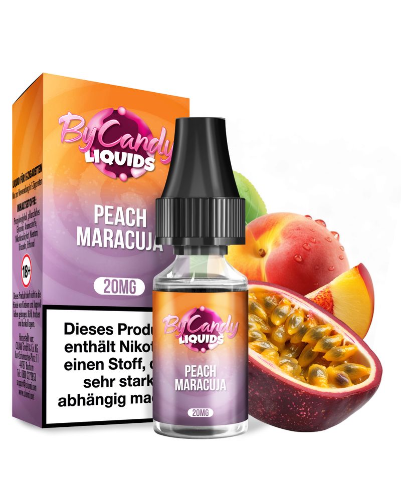 10x ByCandy Liquid - Peach Maracuja 10ml