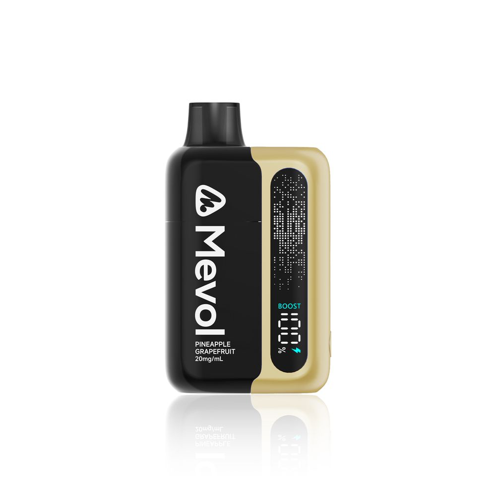 10x Mevol S7000 Pineapple Grapefruit 2ml Pod + 10ml E-Liquid Tank