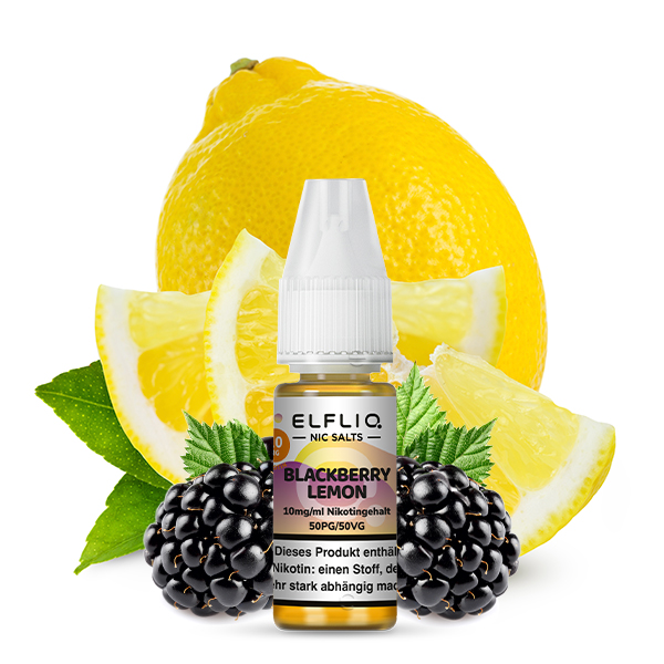 10x Liquid Blackberry Lemon - Elfliq by Elf Bar