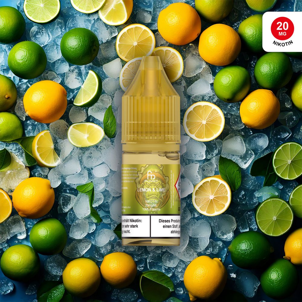 10x RandM Liquid - Lemon Lime - 10ml