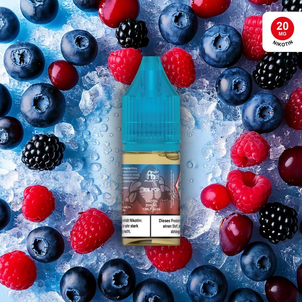 10x RandM Liquid - Ice Pop - 10ml