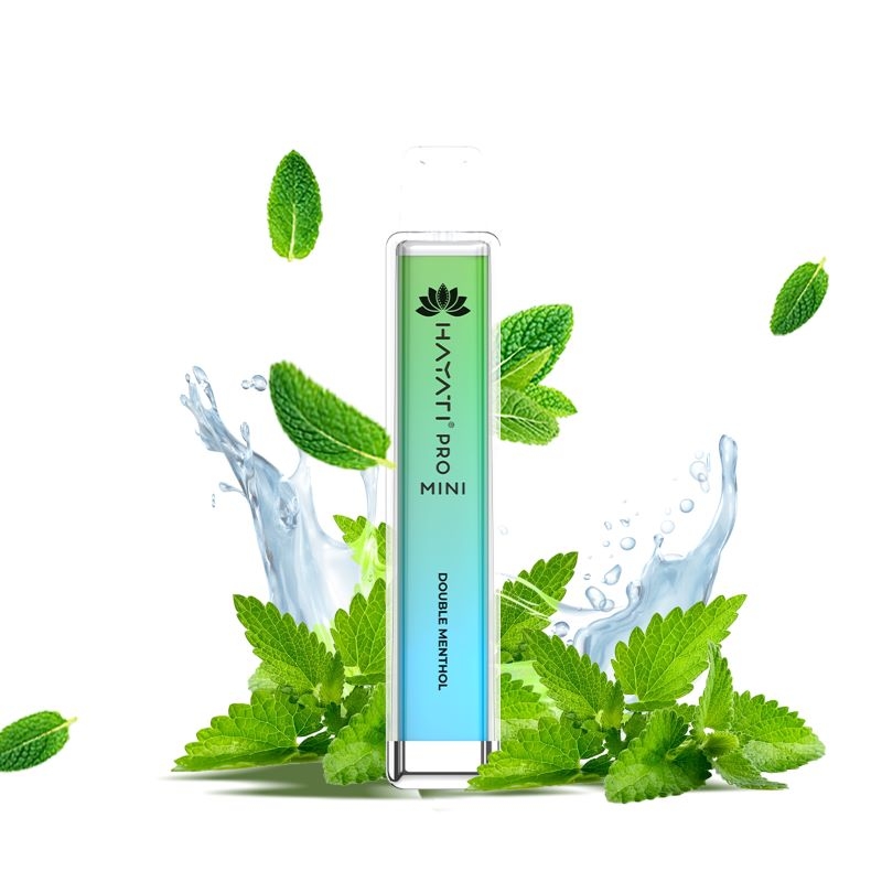 10x Hayati Pro Mini 800 Double Menthol 20mg Nikotin