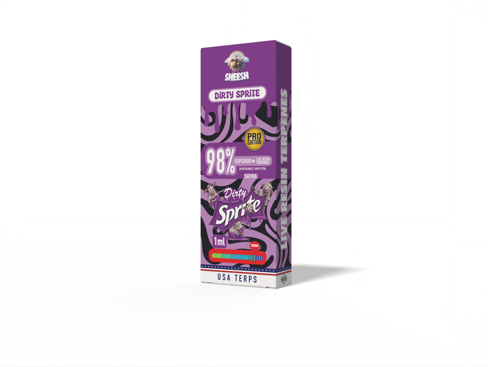 10x SHEESH - Superior Pro - Dirty Sprite - 1ml